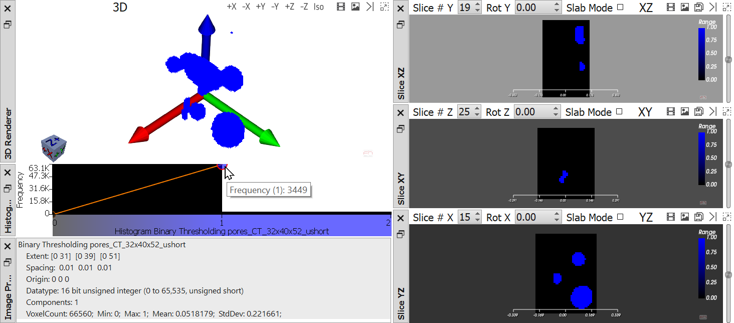 Step 4 - Binary thresholding filter result