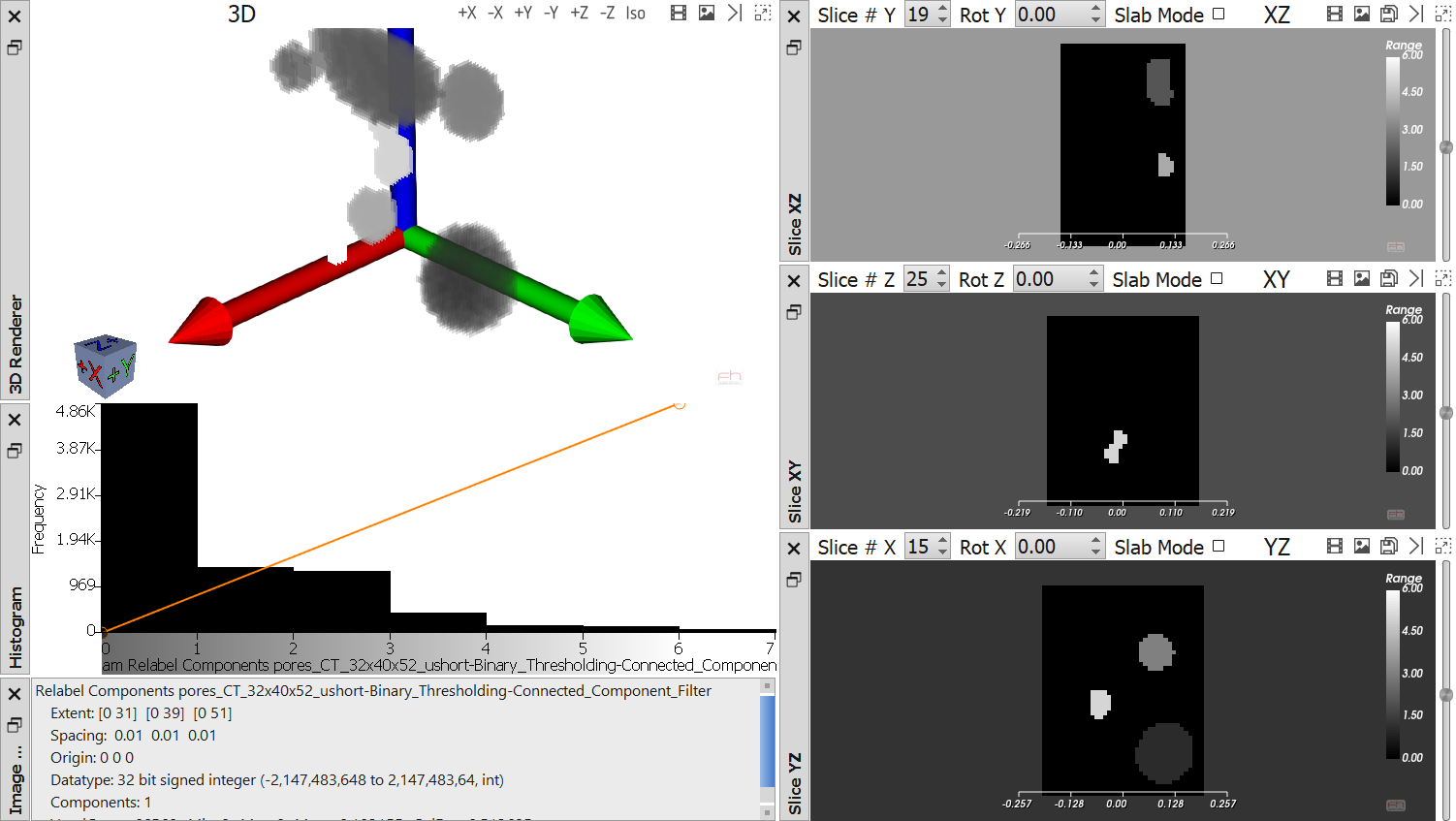 Step 10 - Relabel Components filter result