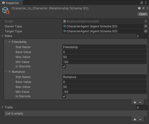 relationship schema screenshot